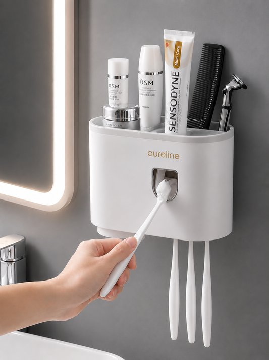 Aureline Station Pro Modern Bathroom Organizer