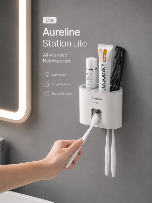 Aureline Station Lite Modern Bathroom Organizer